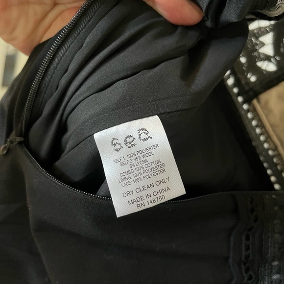 Sea New York Winnie lace black jumpsuit women’s size 4 - Picture 5 of 13